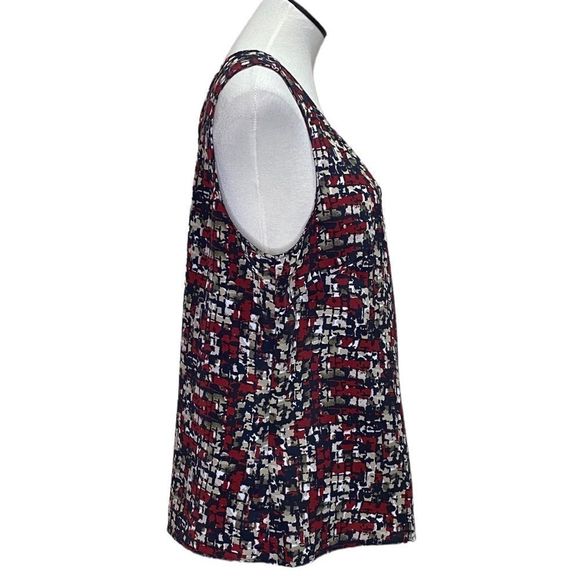 CJ Banks Sleeveless Top Size X  Tank Top Blouse - Picture 4 of 8
